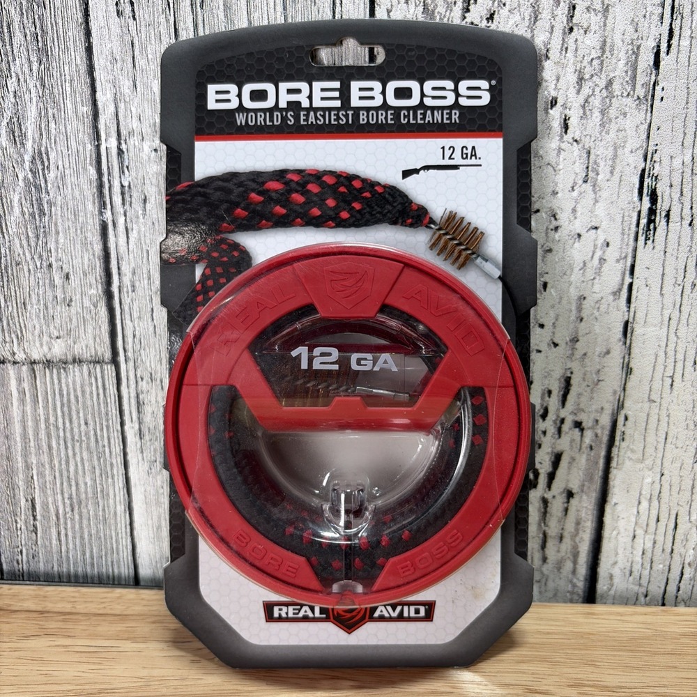 Real Avid Bore Boss 12ga Gun Cleaning Kit
